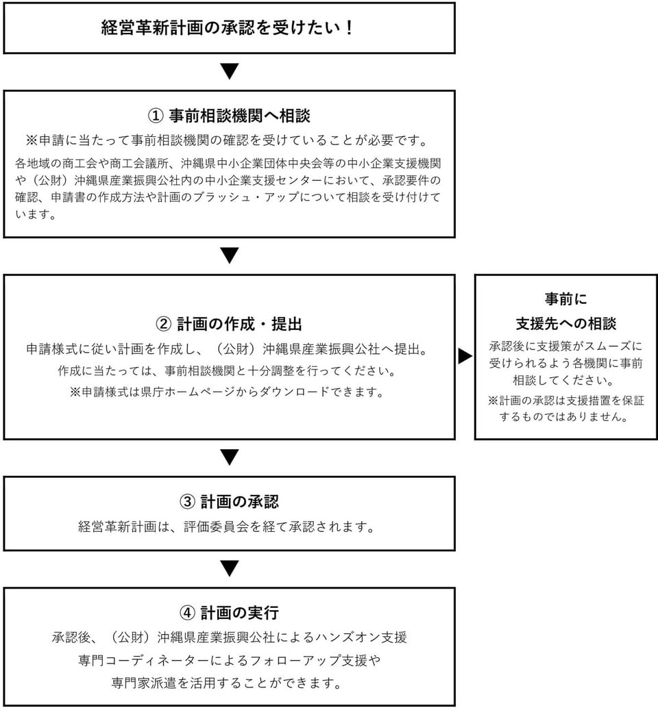 中小企業等経営革新強化支援事業 - 【沖縄県】中小企業100の支援